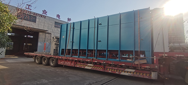 520KW臺車式全纖維電阻爐